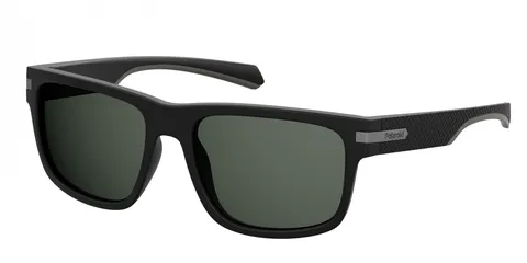 Polaroid PLD 2066/S Occhiali da Sole, Matte Black, 56 Uomo