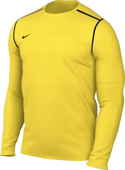 Nike FJ3004-719 M NK DF PARK20 Crew Top R Maglia Lunga Uomo Tour Yellow/Black/Black