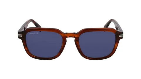 Lacoste L6046S Occhiali da Sole Uomo Striped Brown