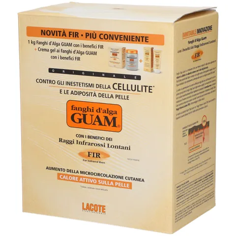 Guam Fanghi D'alga Fir Confezione Convenienza Fango 1000 gr. + Crema Gel 200ml