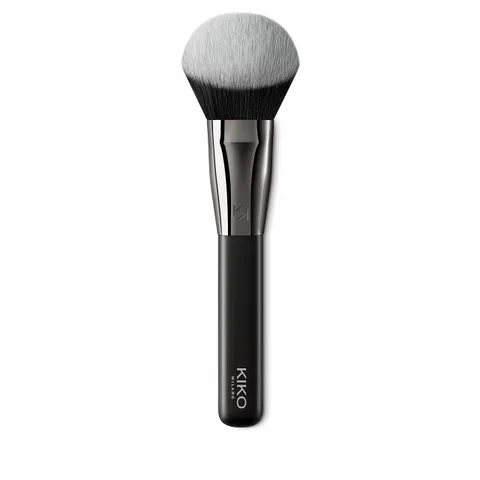 KIKO Milano Face 07 Blending Powder Brush, Pennello dal Taglio Obliquo per Polveri Viso