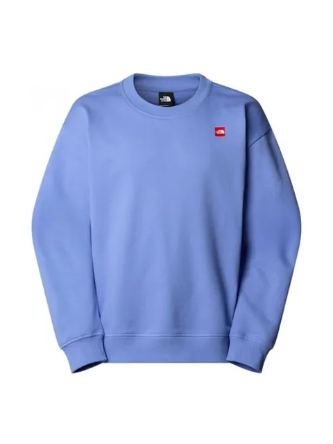 THE North FACE NF0A8C1S0YI U AXYS Oversized Crew Maglia Lunga Uomo Virtual Blue Taglia S
