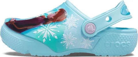 Crocs Unisex Bambino FL Disney Frozen II Clog T Sabot, Ice Blue, 19/20 EU