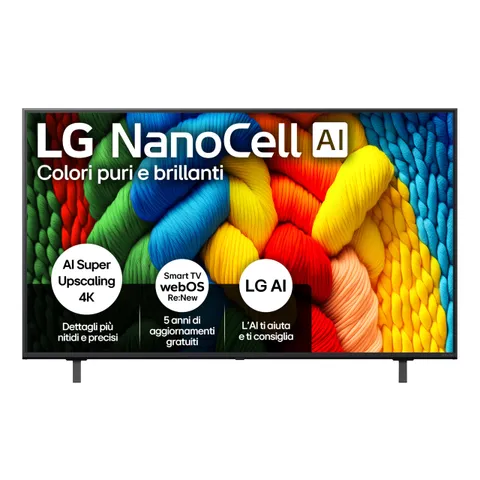 LG NanoCell NANO80 55" 4K Smart TV (2025)