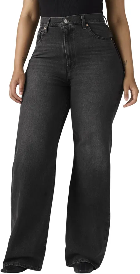 Levi's Ribcage Wide Leg Jeans Donna, Swipe Up, 24W x 34L