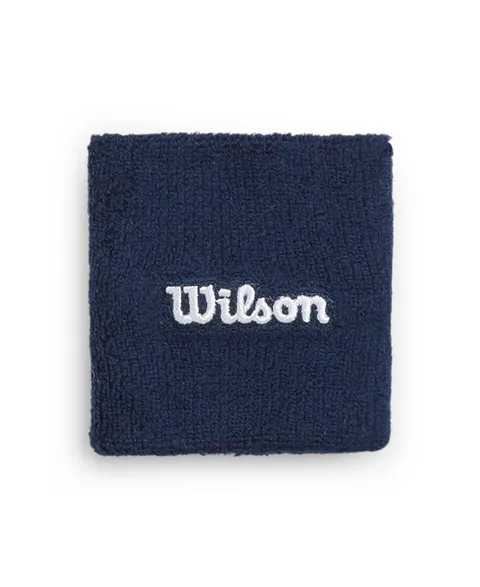 Wilson Terry Logo Polsini, Controllo Dell'Umidità E Asciugatura Rapida, Colore: Blu Navy