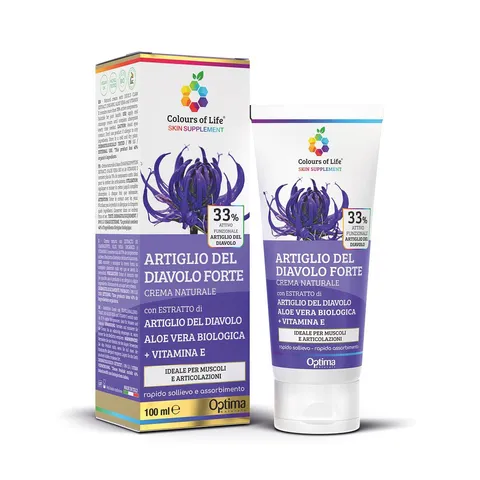 Artiglio del Diavolo Forte - Crema naturale per muscoli e articolazioni - con Aloe vera