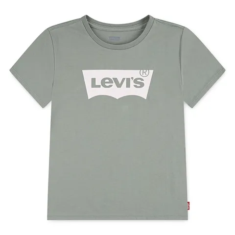 Levi's T-Shirt Batwing Verde Bambina