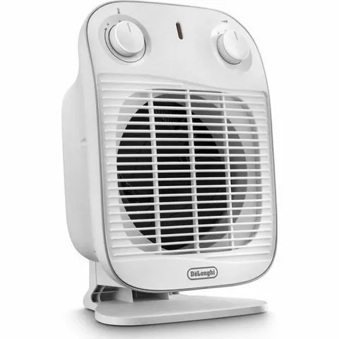 De'Longhi HFS50A20.WH Termoventilatore, Silenzioso e leggero, 2 livelli di potenza