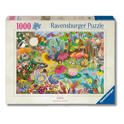 Ravensburger Puzzle 1000 Pezzi, Il Piccolo Mondo del Giarno - Puzzle Adulti +14 anni, 70