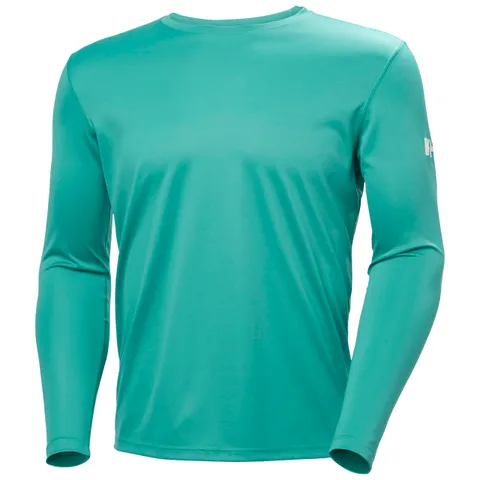 Helly Hansen HH Tech Crew LS, Maglia da Uomo, Colore Menta Scuro, XL