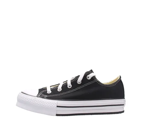 Converse 372861C Chuck Taylor all Star Eva Lift Canvas Platform Uomo, Black/White/Black