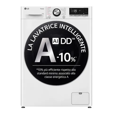LG F4R7011TSWC Lavatrice 11kg Classe A