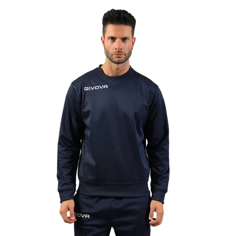 Givova Maglia Polarfleece G/Collo One Azzurro