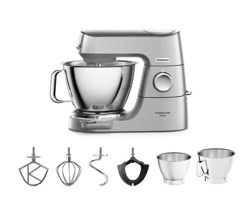 Kenwood KVC85.004SI Titanium CHEF Baker Impastatrice con Bilancia Integrata, Modello