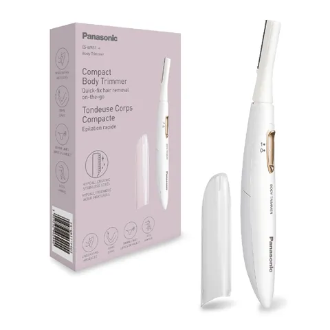 Panasonic ES-WR51 Epilatore Compatto per il Corpo, Rasoio da Donna, a Secco, Alimentato a
