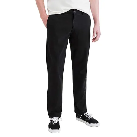 Dockers Smart 360 Flex California Khaki Slim, Casual Chinos Uomo, Nero (Beautiful Black)