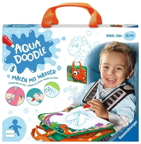 Ravensburger 4566 Aquadoodle Travel Dino - Primo dipinto in viaggio - Divertiti a