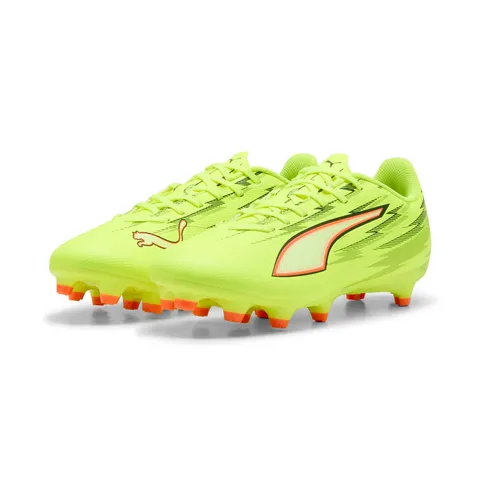 PUMA Ultra 6 Play FG/AG Wn's Scarpe da Calcio da Donna, Giallo Alert Black-Glowing