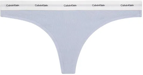 Calvin Klein Donna Perizoma Thong Intimo, Blu (Casual Blue), XL