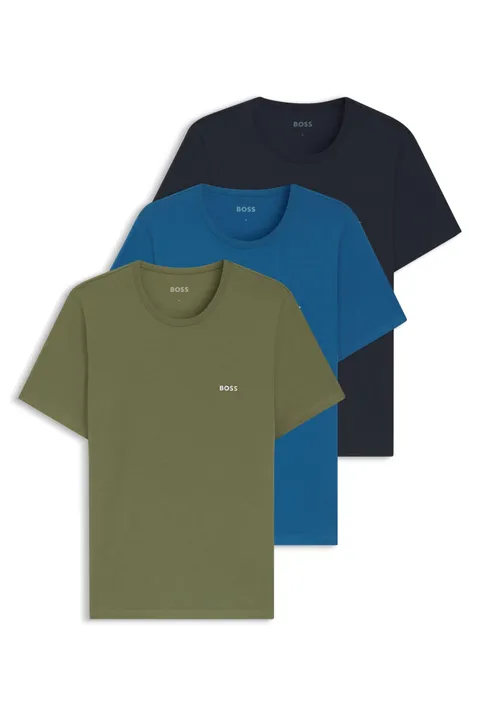 Boss Maglietta Intima da Uomo, Confezione da 3, Open Miscellaneous 973, XXL