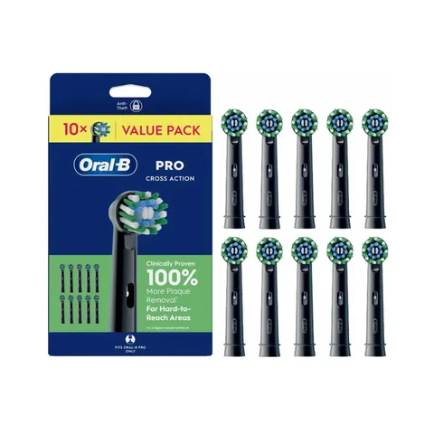 Oral-B Pro Cross Action Testine 10 pezzi