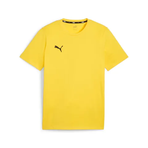 Puma teamGOAL Casuals Tee, Men's, Faster Yellow Black, 3XL