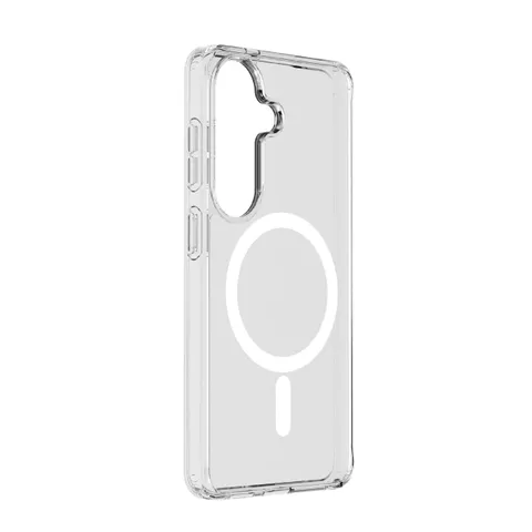 cellularline custodia trasparente Clear Mag per Galaxy S26+ con scocca rigida e bordo in