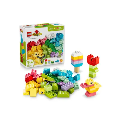 LEGO Duplo Scatola Creativa Colorata - Giochi Didattici per lo Sviluppo della Motricità