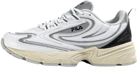 Fila Attix - Scarpe da Ginnastica da Uomo, Colore Bianco/Nero, Taglia 43 EU, Bianco Nero
