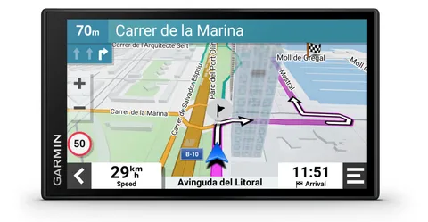 Garmin DriveSmart 66, Infotraffico in tempo reale con l'app Smartphone Link