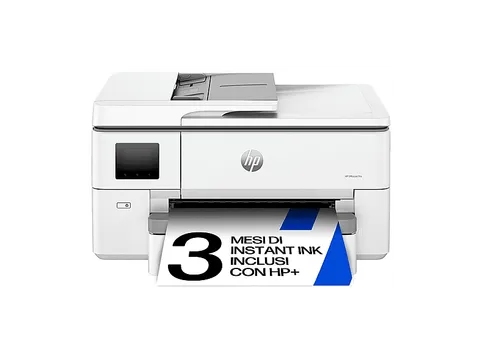HP OfficeJet Pro 9720e 53N95B, Stampante Multifunzione per Grandi Formati, a Colori