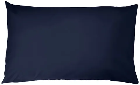 Amazon Basics Federe in microfibra, 50 x 80 cm (confezione da 2), blu navy