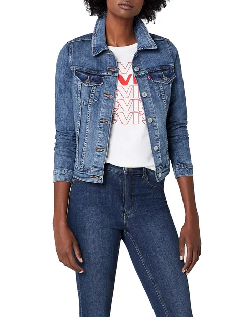 Levi's Original Trucker Chronicles, Giacca in jeans Donna, Blu (Chronicles 0020), XS