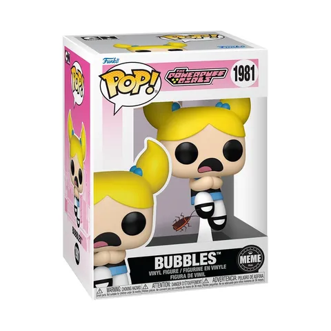 Funko Pop! Animation: Meme - Bubbles - The Powerpuff Girls- Figura in Vinile da