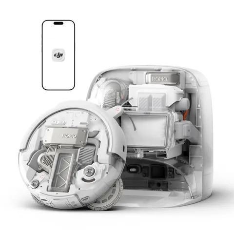 DJI ROMO P Robot Aspirapolvere Lavapavimenti 25.000 Pa