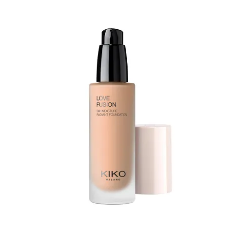 KIKO Milano Love Fusion 24H Moisture Radiant Foundation 6.5WG, Fondotinta Idratante A