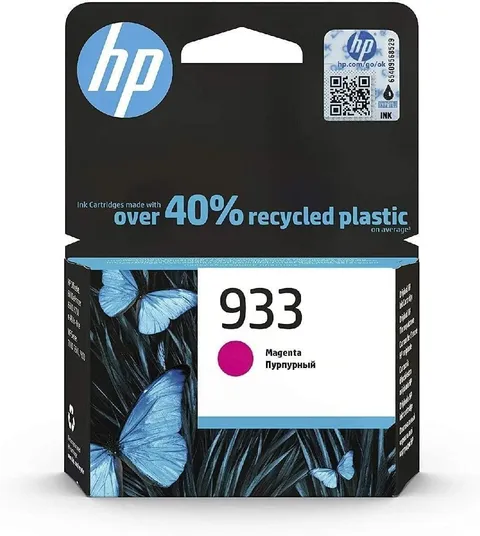 HP 933 Magenta, CN059AE, Cartuccia Originale da 330 Pagine, Compatibile con Stampanti OfficeJet 6100, 6600, 6700, 7110, 7130, 7140, 7510, 7610 e 7612