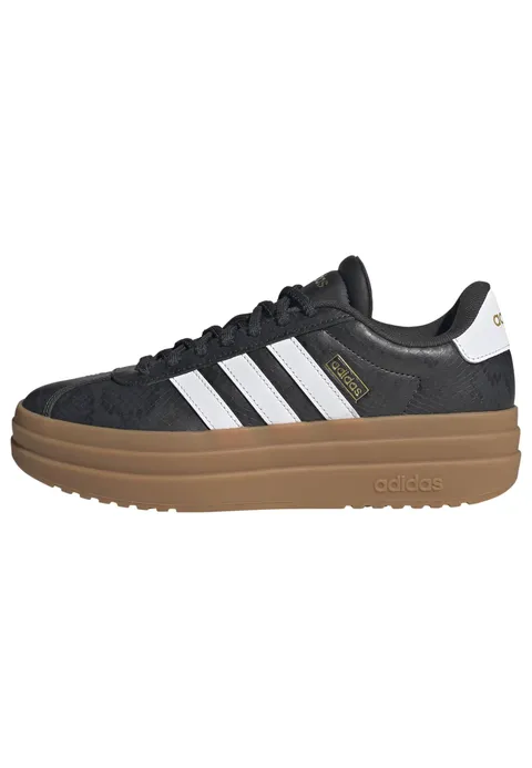 adidas Donna VL Court Bold Shoes, Carbon/Ftwr White/Gold Met., 42 2/3 EU
