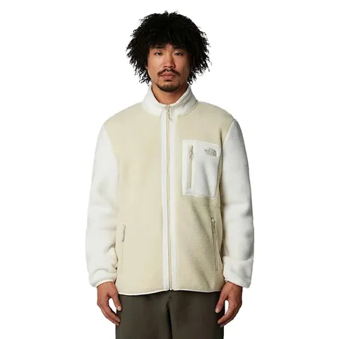The North Face Yumiori Full Zip Giacca per bambini Gravel/White Dune/Grape XXL