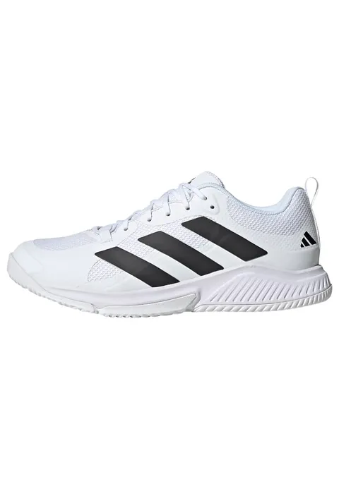 adidas Uomo Court Team Bounce 2.0 Shoes, Cloud White / Core Black / Cloud White, 46 EU