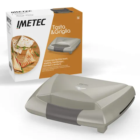 Imetec Tosta&Griglia - Tostiera elettrica 800W