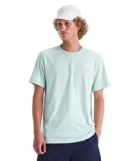 The North Face Evolution Simple Dome Regular Short SL T-Shirt da Uomo Opal Frost S