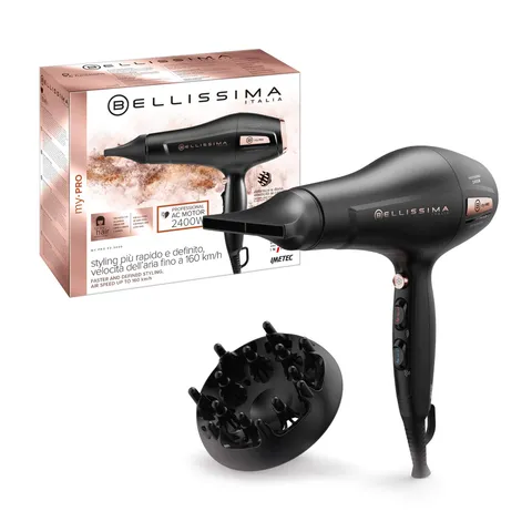 Bellissima Imetec P3 3400 - Phon professionale 2400W