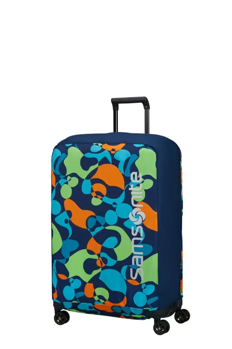 Samsonite - Copri valigia pieghevole L, Multicolore (Colorwave)