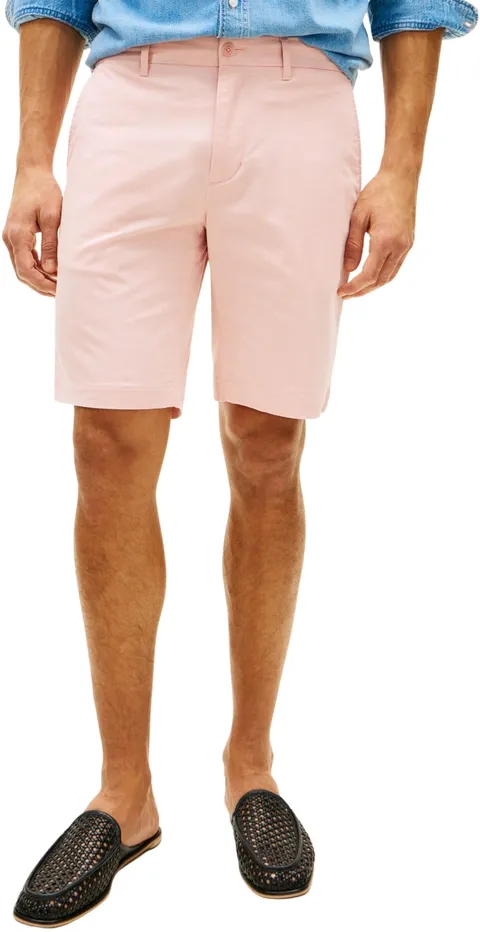 Tommy Hilfiger Denton Uomo 9.5" Ess Twill MW0MW42351, Rosa, 36W / Nil