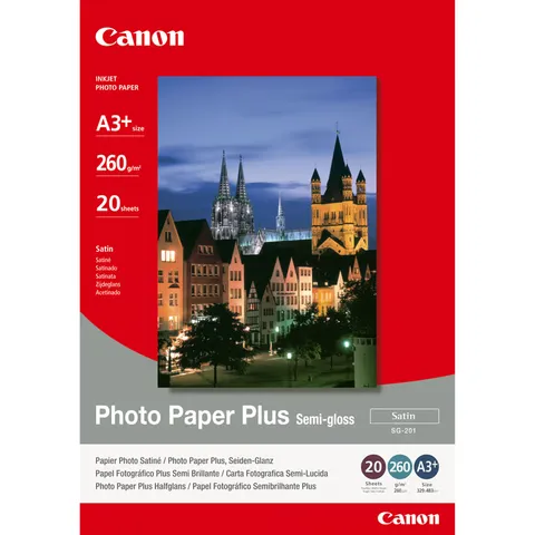 Canon SG-201 Carta Fotografica Semi-gloss A3+ (20 fogli)