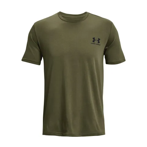 Under Armour Ua Sportstyle Lc Ss Maglietta, Marine Od Green, M Uomo