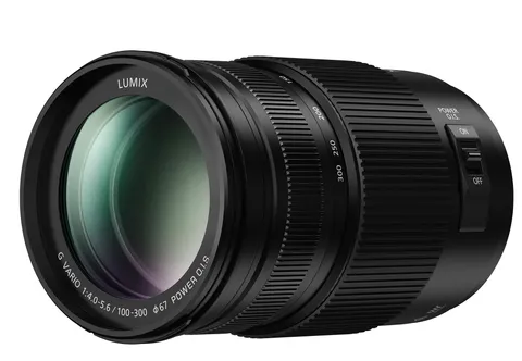 Panasonic Lumix G H-FSA100300 Obiettivo, Zoom, Micro Quattro Terzi, Nero