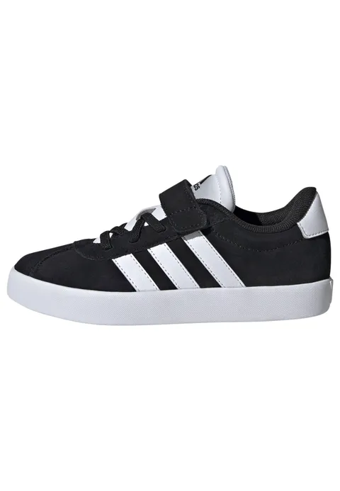 adidas Unisex - Bambini e Ragazzi VL Court 3.0 Shoes, Core Black/Cloud White/Core Black